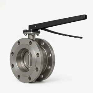 Tripple Offset Double Flanged Butterfly Valve